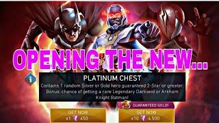 Injustice 2 Mobile | OPENING 13X NEW PLATINUM CHEST....