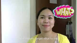 Speaking experience on Camera