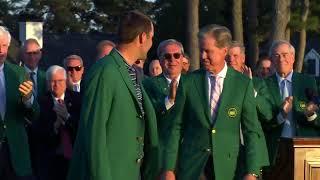 2022 Green Jacket Presentation Ceremony