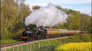 Double Headed Steam Trains #2 - 44 Locomotives & 25 Combinations !