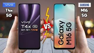 vivo T4x Vs Samsung Galaxy M16 - Which is BEST For You?