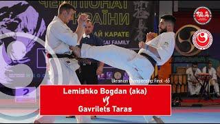 WKO Ukrainian Championship, Final-65 Lemishko Bogdan (aka) - Gavrilets Taras