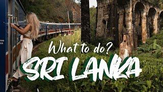 SRI LANKA - What to do? | Travel Vlog Part 1