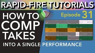 How to Comp takes in Reaper (Rapid-fire Reaper Tutorials Ep31)