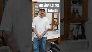 How To Create Shaving Lather 🪒 MÜHLE London #shaving #mühle #london #craft #barber