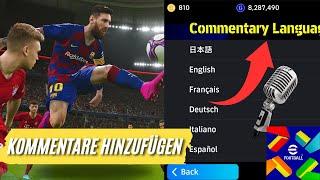 So fügen Sie Kommentare in eFootball hinzu | Bester Kommentar zu eFootball 2025