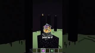 How to beat the Ender Dragon in Minecraft  #shorts