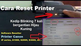 Cara Reset Printer Canon G1000 G2000 G3000 | Download Canon Service Tool v4905 FULL ALL PC Unlimited