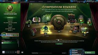 I bought the International 2024 Compendium SO YOU DON'T HAVE TO - NEW TALENT VOICELINES AND STICKERS