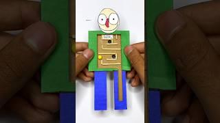 Amazing Baldi Cardboard Maze Game DIY Paper & Cardboard Crafts Easy  #youtubeshorts #game