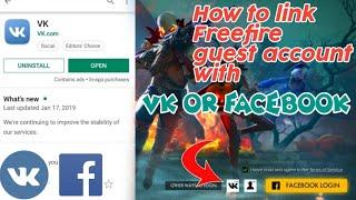 How to connect your guest account to Facebook  /or/  VK