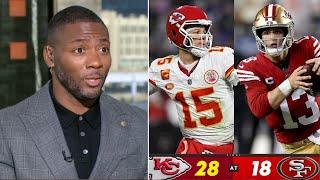 49ers are NOT same level of Chiefs - Ryan Clark on Brock Purdy's Niners fall to Mahomes Chiefs 28-18