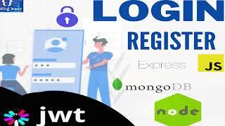 JWT Authentication Tutorial login / Registre signin/signup  - Using Node.js MongoDB Express