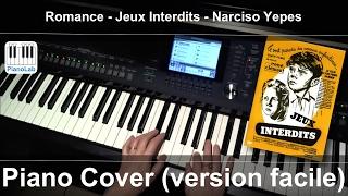 Romance (jeux interdits) - Narciso Yepes - piano cover- easy version