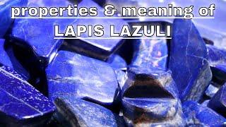 Lapis Lazuli Meaning Benefits and Spiritual Properties