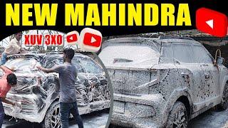 NEW MAHINDRA 3XO CAR || New Mahindra 3xo car washing in Radha washing centre  #3xo #cars #video