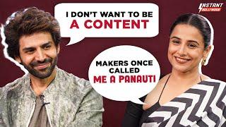 Early Struggles & First Stars: Kartik Aaryan and Vidya Balan's Journey to First Encounters with Fame