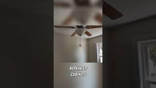 Repainted Cabinets: A Beautiful Kitchen Transformation |repainting kitchen cabinets transformation