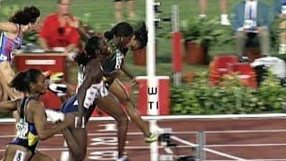 Olympic Channel: On The Record: Devers Pips Ottey In Dramatic Atlanta Photo Finish