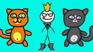 Приключение в стране СТИКМЕНОВ. Серия 9. Бубу и Васян. ИГРА Draw a Stickman EPIC 3 на Игрули TV