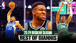 Giannis Antetokounmpo ULTIMATE 23-24 Regular Season Highlight Reel 