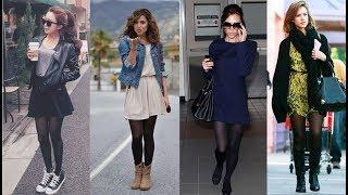 Outfits With Black Tights