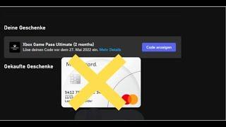 how to redeem nitro xbox game pass 2 months without creditcard!