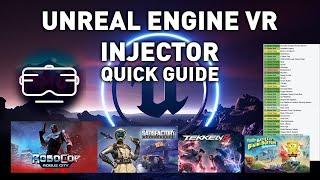 QUICK GUIDE: Unreal Engine VR mod (1st/3rd Person, Top Down, Side)