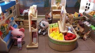 Lps распаковка магазина Sylvanian Families ( супермаркет )