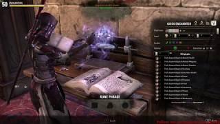 Quick Guide to Level 50 Enchanting- The Elder Scrolls Online - Summerset