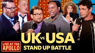 UK Vs USA Stand Up Comedy Battle! | Live at the Apollo