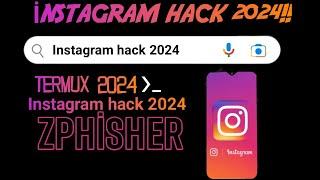 Termux ile Zphisher Kurulumu ve Kullanımı | Instagram Hesabı Nasıl Çalınır? 2024