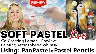 Learn Soft Pastels: Creating Magical Owls with PanPastel & Pastel Pencils (Lesson Preview)