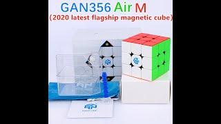 Обзор и распаковка GAN 356 AIR M,  Профессиональный кубик Рубика 3x3 для спидкубинга