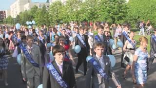 Выпускной 2012. г.Славутич. Парад выпускников. Лицей