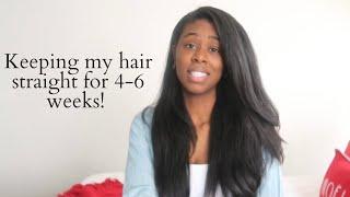 How I Maintain Straight Natural for Over a Month