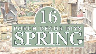 🪴 16 Creative Spring Porch DIY ideas