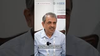 Prof. L. S. Shashidhara Explores AI & Cancer Research | ProUPS '25 | SRMMCHRC | SRMIST