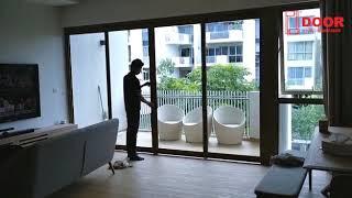 Aluminium Slide & Swing Door for Balcony