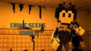 Crime Scene (Minecraft Version Bendy Dark Revival Animation) #short #animation #minecraft #batim