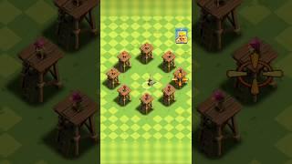 Level 1 ARCHER TOWER vs Max Troops || #clashofclans #coc #cocshorts #shorts #maxtroops #level1archer