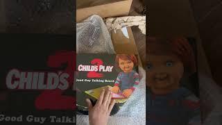 Chucky talking board #chucky #trickortreatstudios #halloween #ouijaboard #boardgames #shorts