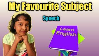 My Favourite Subject Speech//My Favourite Subject