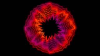 Trippy Neon Organic Circles Motion Loop – 1 Hour Screensaver (4K No Sound)