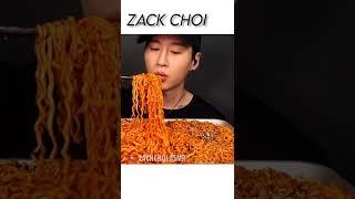 ASMR Nuclear Noodles Challenge @Zack Choi @Eat With boki | #asmr #shorts #beta #ytshorts