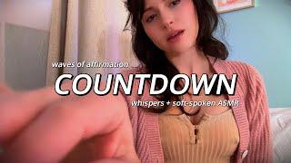 ASMR Affirmations and Countdown to Wash Away Self Doubt