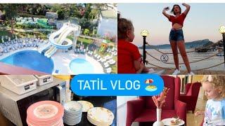 TATİLE ANTALYA'YA GİTTİK | OTEL NASILDI ? ÇOCUKLAR İÇİN HER ŞEY DÜŞÜNÜLMÜŞ | TATİL VLOG