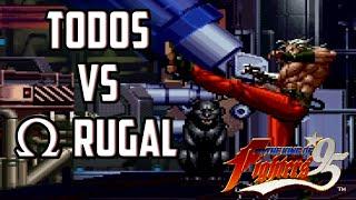 TODOS los Personajes vs Omega Rugal | KOF 95