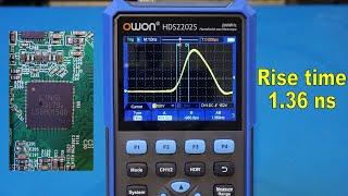 OWON HDS2202S 200 MHz 3-in-1 Handheld Oscilloscope Review/Teardown