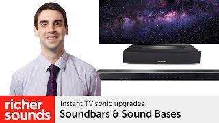Soundbars & Sound Bases | Richer Sounds